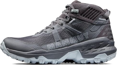 حذاء Mammut Sertig 2 Mid Gore-Tex للسيدات للمشي لمسافات طويلة، Sertig II Mid GTX للنساء، أسود، 24.0 سم in Saudi Arabia
