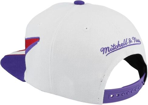 قبعة ميتشل آند نيس تورونتو رابتورز NBA Fast Times Snapback، بيضاء in Kuwait