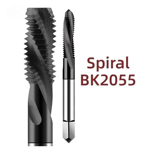 آلة الحنفية التبريد الداخلي CNC كربيد أداة الخيط الألومنيوم الصلب المطلي بالمعدن (دوامة-bk2055، M14x2x110) in Saudi Arabia