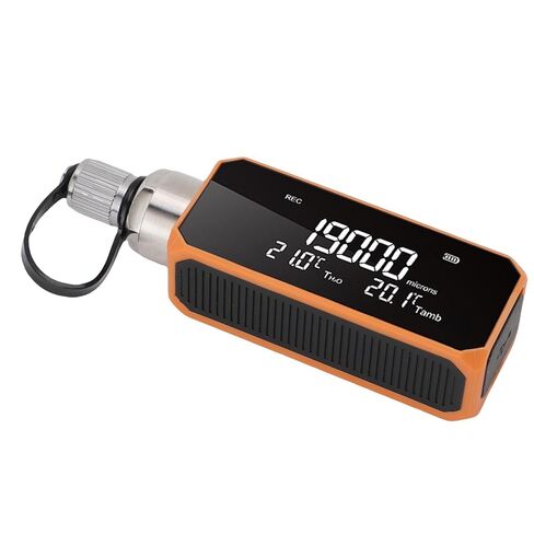 مقياس فراغ رقمي من RiToEasysports، مقياس ميكرون دقيق متعدد الوظائف هيكل ABS 1-19000 ميكرون لفنيي التدفئة والتهوية وتكييف الهواء (HVAC) وفنيي صيانة نظام التبريد وإصلاح تكييف الهواء in Kuwait