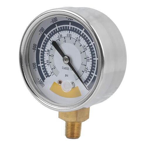 مكنسة ضغط Estink للقياس الدقيق من 0 إلى -14psi 304 من الفولاذ المقاوم للصدأ للاستخدام المنزلي والصناعي in Saudi Arabia