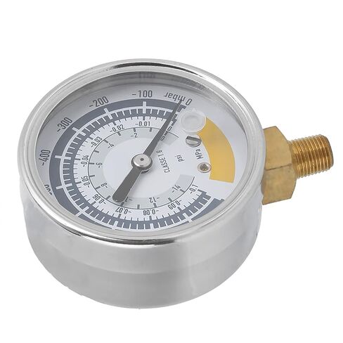 مكنسة ضغط Estink للقياس الدقيق من 0 إلى -14psi 304 من الفولاذ المقاوم للصدأ للاستخدام المنزلي والصناعي in Saudi Arabia