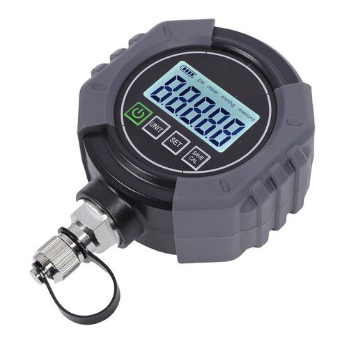 مكنسة رقمية، جهاز اختبار ميكرون للفراغ HVAC 0-75000 ميكرون مع تطبيق ذكي لتسجيل البيانات، شاشة LCD كبيرة مقاس 1/4 بوصة in Kuwait