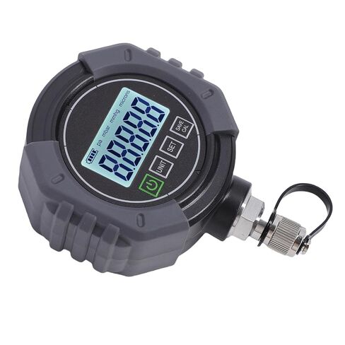 مكنسة رقمية، جهاز اختبار ميكرون للفراغ HVAC 0-75000 ميكرون مع تطبيق ذكي لتسجيل البيانات، شاشة LCD كبيرة مقاس 1/4 بوصة in Kuwait