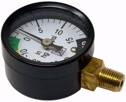 Replacement F100-14 Filter Life Indicator Gauge Color Coded Vacuum Gauge for Oil Heating Systems in Kuwait