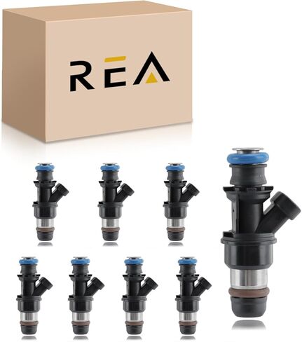 FJ1061 12613411 Fuel Injectors 8Pcs Compatible with Chevrolet Express Suburban GMC Savana Sierra Yukon XL 1500 2500 3500 5.3L V8,2010-2017,Replace 12613411 217-3411 in Saudi Arabia