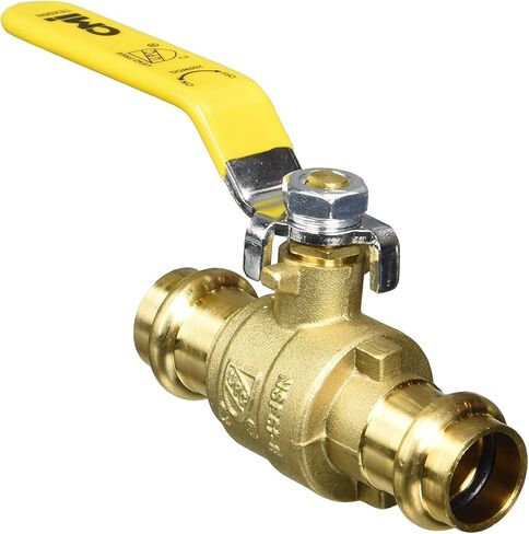 Full Port Brass Press Ball Valve 250 Working PSI with SS Ball (3") in Saudi Arabia