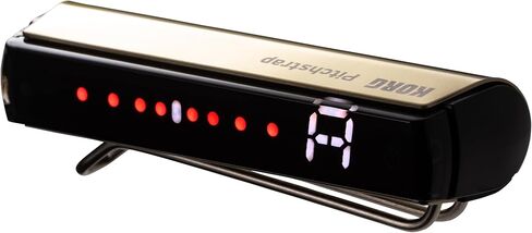 Korg Pitchstrap Strap Mounted Guitar Tuner - Silver in Saudi Arabia