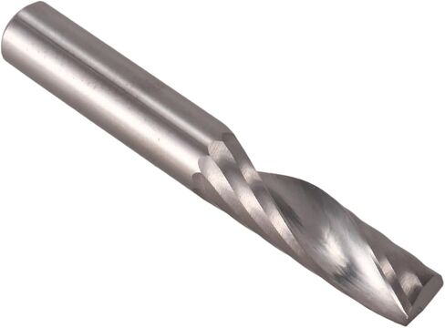 5Pcs 6mm Shank Tungsten Carbide Single Flute End Mill 6 * 22 * 48mm CNC Milling Cutter for Carving Wood Aluminum Acrylic in Saudi Arabia