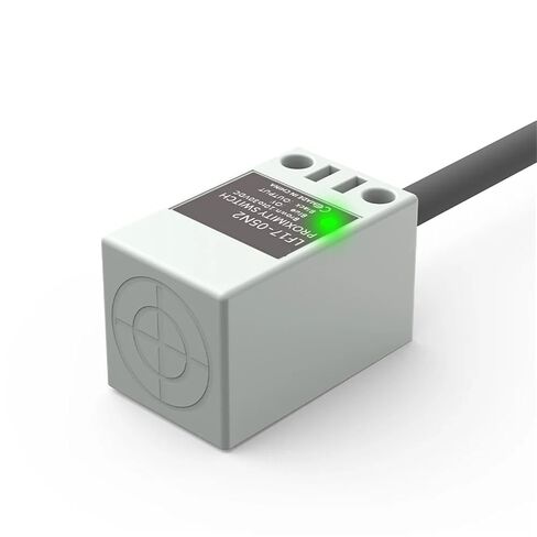 TL-Q5MC1 Square Proximity Sensor, NPN PNP 10-30VDC 3-Wire IP67 Sensing Distance 5mm, with 2m Cable, 1pc(5MM DC3-wire NPN NC) in Saudi Arabia