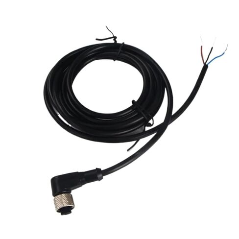 مستشعر القرب الحثي M18، موصل M12 4 دبابيس مسافة سلسلة قابلة للتوصيل 5 مم 8 مم، NPN PNP 10-30 فولت تيار مستمر غير متدفق، قطعة واحدة (كابل موصلI-M12) in Saudi Arabia