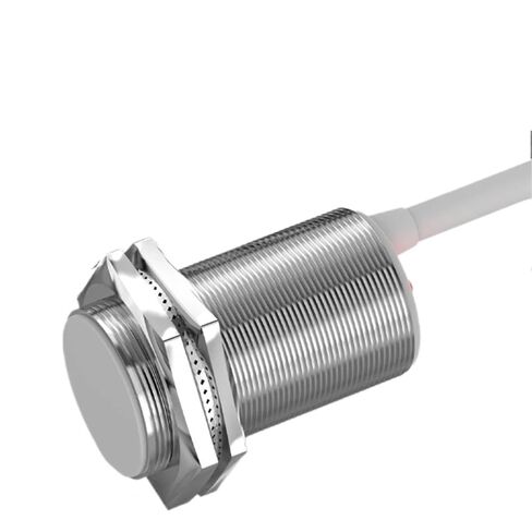 مستشعر القرب بالسعة M30، 10-30VDC NPN PNP NO NC مفتاح مستوى السائل غير المعدني غير المتدفق مع كابل 2 متر، قطعة واحدة (10 مم تيار متردد 2 سلك NC) in Kuwait