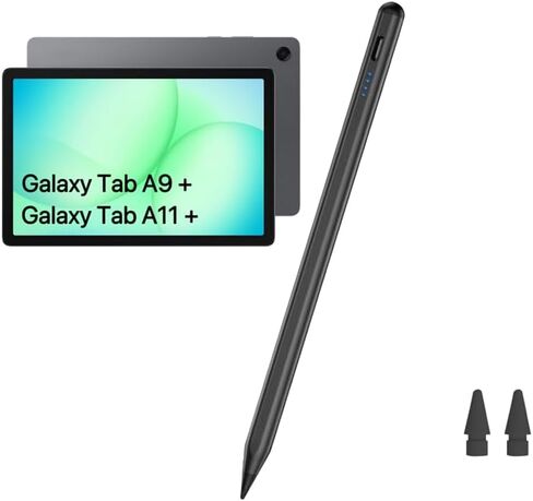 Galaxy Tab S8 Ultra S Pen WithBluetooth for Samsung Galaxy tab S8 or S8 Plus Stylus Pen + 5 Tips/Nibs (Black) in Saudi Arabia