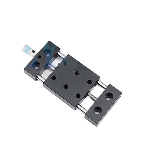 Precision Manual Slide X-axis DX40/40A 40 * 40mm Screw Guide fine-Tuning axis Guide Travel 20-95mm(DX40A-65) in Saudi Arabia