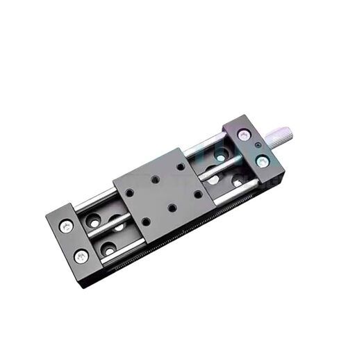 Precision Manual Slide X-axis DX40/40A 40 * 40mm Screw Guide fine-Tuning axis Guide Travel 20-95mm(DX40A-65) in Saudi Arabia
