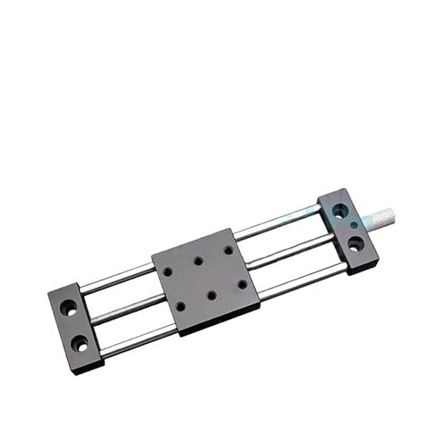 Precision Manual Slide X-axis DX40/40A 40 * 40mm Screw Guide fine-Tuning axis Guide Travel 20-95mm(DX40A-65) in Saudi Arabia
