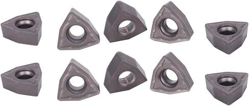 CNC Carbide Turning Inserts Blades for Steel SemiFinishing U Drill 10PCs WCMT050308FN ACZ330 High Precision Durable CNC Lathe Tools Hardware Accessories in Saudi Arabia
