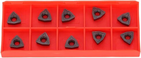 CNC Carbide Turning Inserts Blades for Steel SemiFinishing U Drill 10PCs WCMT050308FN ACZ330 High Precision Durable CNC Lathe Tools Hardware Accessories in Saudi Arabia