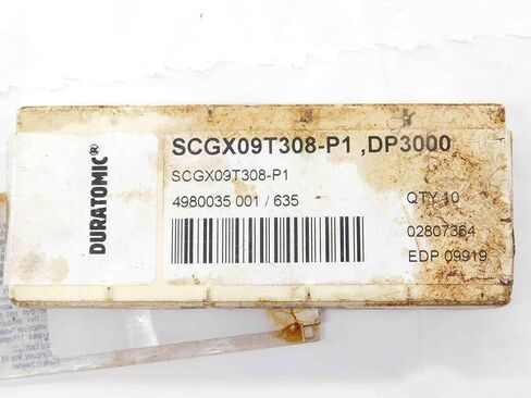 6 قطعة SECO SCGX09T308-P1 DP3000 TiCN & Al2O8 إدراج مثقاب كربيد مطلي - DM1574BL5 in Kuwait