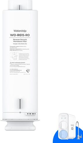 Waterdrop G5P500-RO Filter, Replacement for Waterdrop G5P500 & G5P500A Undersink Reverse Osmosis System, 24-month Lifetime in Saudi Arabia