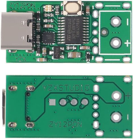 5Pcs 100W 5A USB Type-C Decoy Trigger Board 5V 9V 12V 15V 20V Output QC PD 2.0/3.0 Trigger Adapter Cable Connection Polling Detector in Saudi Arabia