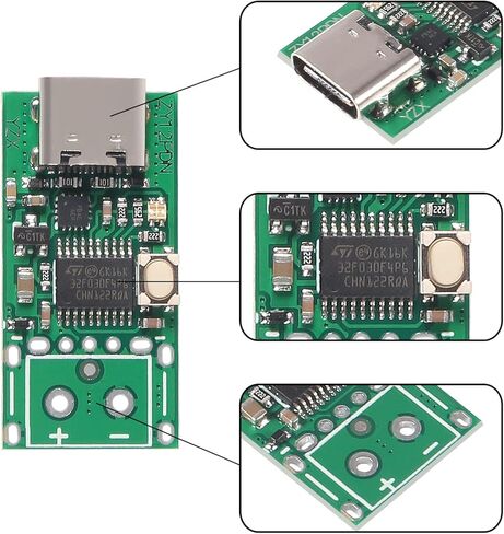 5Pcs 100W 5A USB Type-C Decoy Trigger Board 5V 9V 12V 15V 20V Output QC PD 2.0/3.0 Trigger Adapter Cable Connection Polling Detector in Saudi Arabia