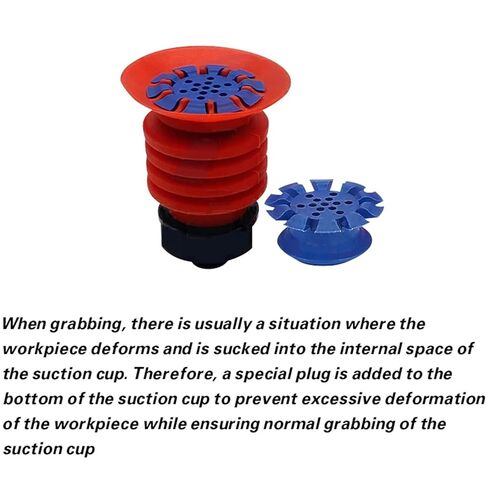 Bellows Type Vacuum Suction Cup SBLP30 SBLP40 SBLP50, for Flexible Bag Opening and Box Handling(SBLP50S) in Saudi Arabia