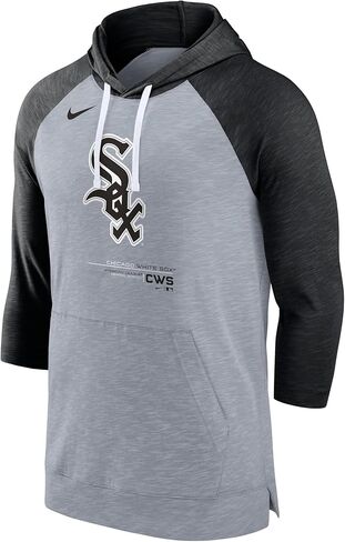 Nike Men MLB البيسبول راجلان 3/4-sleeve pullover هوديي in Kuwait