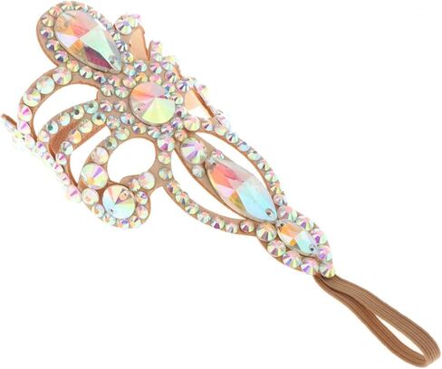 Belly Dance Bracelet Leather Wristlet for Celebration Bridesmaid Dance Show in Saudi Arabia
