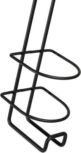 حامل زجاجة رذاذ من سينيك رود، شماعة شديدة التحمل، تناسب زجاجة رذاذ سعة 1 لتر بقطر 3.5 بوصة، خطاف بوابة/لوح 2 بوصة، مطلي بالمسحوق، مصنوع في الولايات المتحدة الأمريكية منظم مرآب مثبت على الحائط لمستلزمات الخيول (طراز SRB1) in Kuwait