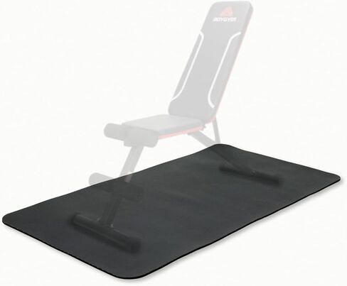 سجادة تمرين، سجادة رياضية منزلية غير قابلة للانزلاق لتمارين رفع الأثقال واليوجا والبيلاتس، 120 × 60 سم × 6 مم in Kuwait