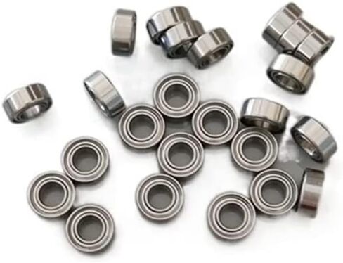 10 قطعة SMR104ZZ CB تحمل الهواء 4x10x4 مللي متر ABEC-7 الفولاذ المقاوم للصدأ الهجين السيراميك الكرة ل بكرات الصيد المحيط MR104 in Saudi Arabia