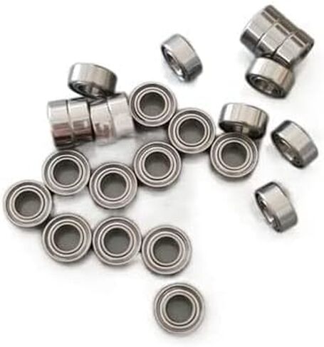 10 قطعة SMR104ZZ CB تحمل الهواء 4x10x4 مللي متر ABEC-7 الفولاذ المقاوم للصدأ الهجين السيراميك الكرة ل بكرات الصيد المحيط MR104 in Saudi Arabia