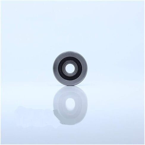 2Pcs H Groove Bearing 10x37x12x14mm Steel Rollers H7/3 H7/4 H8/2 Slide Guide Bearings U Wheel Pulley(10371214H7 3 2PC) in Saudi Arabia