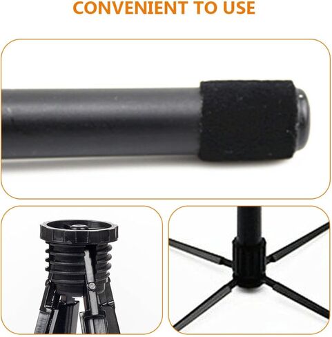 Abaodam Portable Foldable Flute Stand Desktop Flute Rack Instrument Holder Stable Music Instrument Display Stand for Home and Outdoor Use in Saudi Arabia