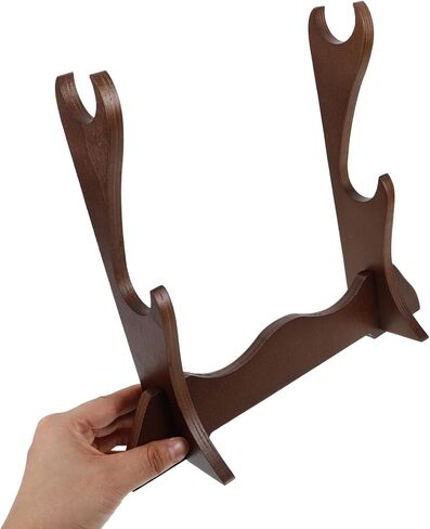 Zerodeko Wood Flute Display Stand Multi-layer Flute Storage Rack Horizontal Wooden Holder for Piccolo Home Musical Instrument Display Organizer in Saudi Arabia