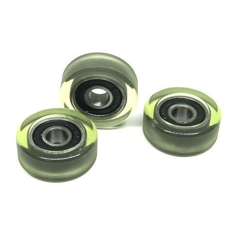 5x19x7mm PU 605RS Bearing Roller PU60519-7 OD 19mm 10pcs in Kuwait