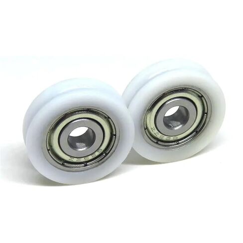 5x21x6mm U Groove Plastic Coated Rollers with 625Z Bearing BSU62521-6 POM Wire Wheel 10Pcs in Kuwait