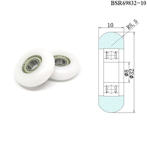 8x32x10mm Bearing Roller BSR69832-10 32mm 4Pcs in Kuwait