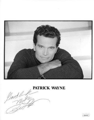 Athlon Sports CTBL-025178 8 x 10 in. No.DD39299 Patrick Wayne Signed Photo Good Luck Mike with JSA Hologram, Black & White in Saudi Arabia