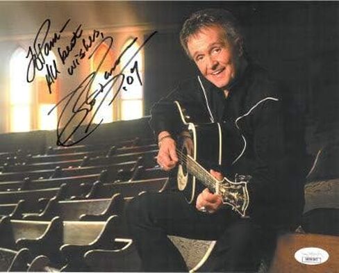 Athlon Sports CTBL-023351 Whisperin Bill Anderson Signed Country Music Hall of Fame Color 8 x 10 in. Photo to Pam All Best Wishes- JSA Hologram No.DD39342 in Saudi Arabia