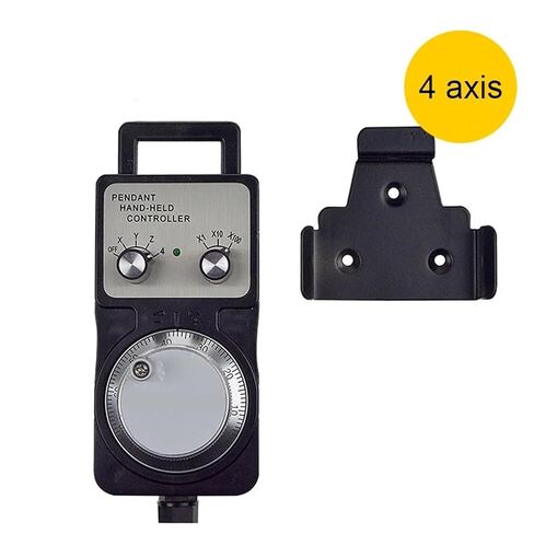 Handwheel Pulse Generator Computer Numerical Control Electronic 4axis 6axis MPG 60mm DC5V 6pin 100PPR use for Router Machine(4axis,5V-100PPR) in Saudi Arabia