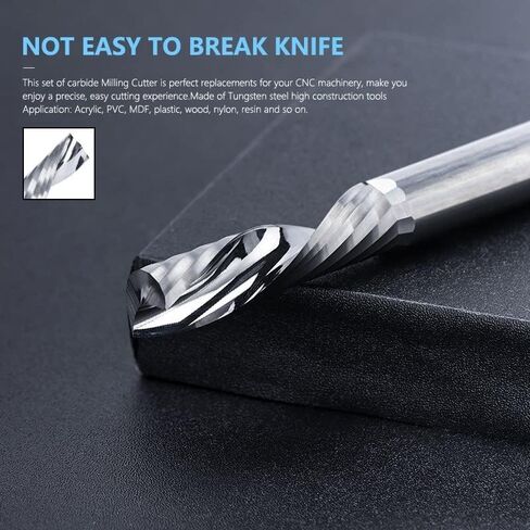 1 قطعة واحد الناي قاطعة المطحنة 3.175/4/5/6/8/10/12 مللي متر عرقوب كربيد التنغستن نهاية قاطعة الطاحونة واحد الناي دوامة بت ارتفع قاطعة المطحنة CNC الروتاري بت in Kuwait