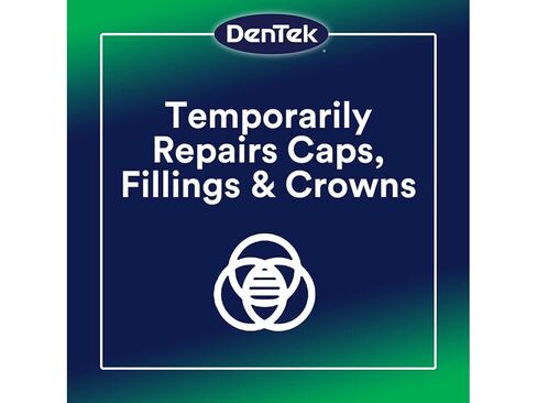 DenTek Temparin Max Advanced Dental Repair Kit, Temporary Filling & Crown Repair, 2-in-1 Solution, 0.09 oz (2.64 g) in Saudi Arabia
