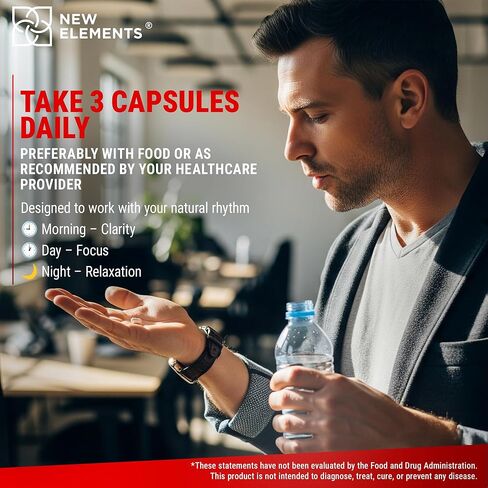 Magtein Magnesium L-Threonate – 2000mg Mag Complex with L Threonate, Glycinate, Citrate & Vitamin B6 – Brain Health, Memory, Focus & Mental Clarity | 300mg Elemental Magnesium | 90 Capsules in Saudi Arabia