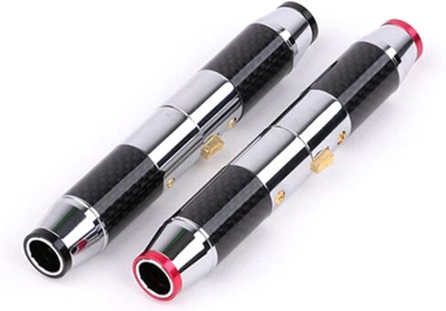 3PIN X L R Wire Connector Interconnect Plug Microphone Audio Plug Male Female Adapter 1Pcs(D1009-Black) in Saudi Arabia