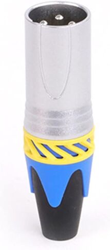 X L R موصل 3pin XLR ميكروفون M I C ذكر التوصيل أنثى جاك محول 6 الألوان المتاحة محطات الكابلات لحام 10 قطع (D1037F-أخضر) in Saudi Arabia