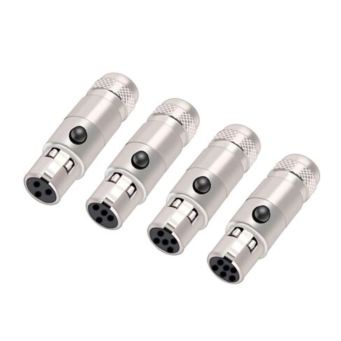 10 قطعة/الوحدة Mini XLR 3Pin 4Pin 5Pin 6Pin ذكر لوحة الهيكل المقبس برغي جبل المكونات الصغيرة XLR ميكروفون MIC موصل الصوت (10xF 6P) in Saudi Arabia