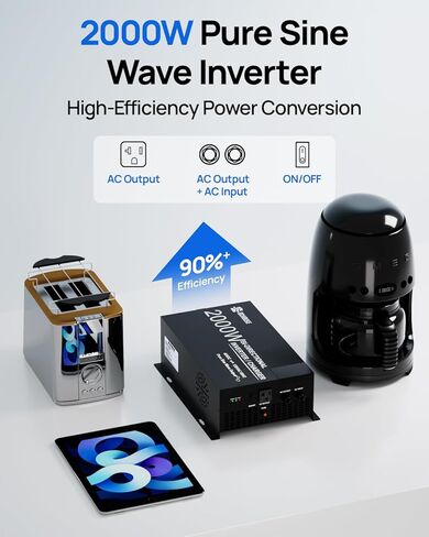 حافظة معدنية من DC HOUSE بقدرة 48 فولت 100 أمبير في الساعة، بطارية ليثيوم لعربة الجولف، بطارية 200 أمبير BMS Lifepo4 مع عاكس 2000 واط 2 في 1 وشاحن بطارية 48 فولت 25 أمبير، تطبيق بلوتوث للهاتف المحمول وشاشة LCD، تيار الذروة 700 أمبير in Kuwait