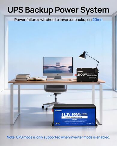 حافظة معدنية من DC HOUSE بقدرة 48 فولت 100 أمبير في الساعة، بطارية ليثيوم لعربة الجولف، بطارية 200 أمبير BMS Lifepo4 مع عاكس 2000 واط 2 في 1 وشاحن بطارية 48 فولت 25 أمبير، تطبيق بلوتوث للهاتف المحمول وشاشة LCD، تيار الذروة 700 أمبير in Kuwait